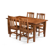 Shaker-Taper Leg Rectangle dining table — additional set photo