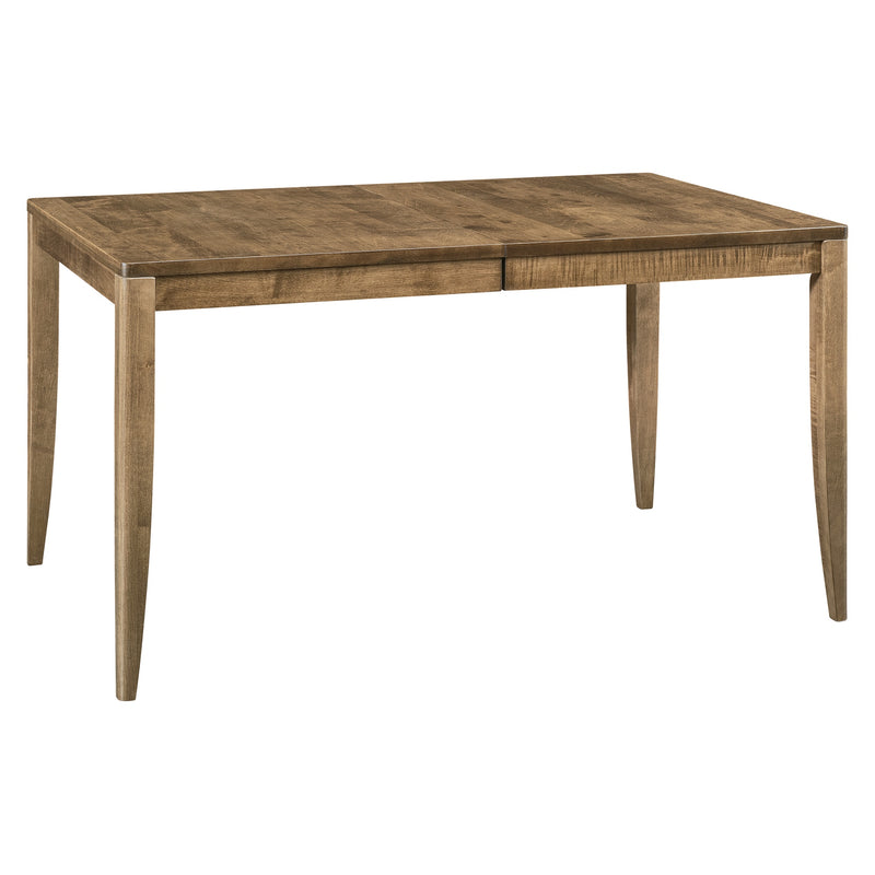 Amish Essentials Anna Solid Top Dining Table – Solid Maple