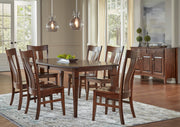 Shaker-Taper Leg Boat-Shaped dining table — styled gallery