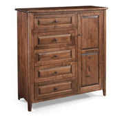Amish Essentials Carson Armoire - Barewood