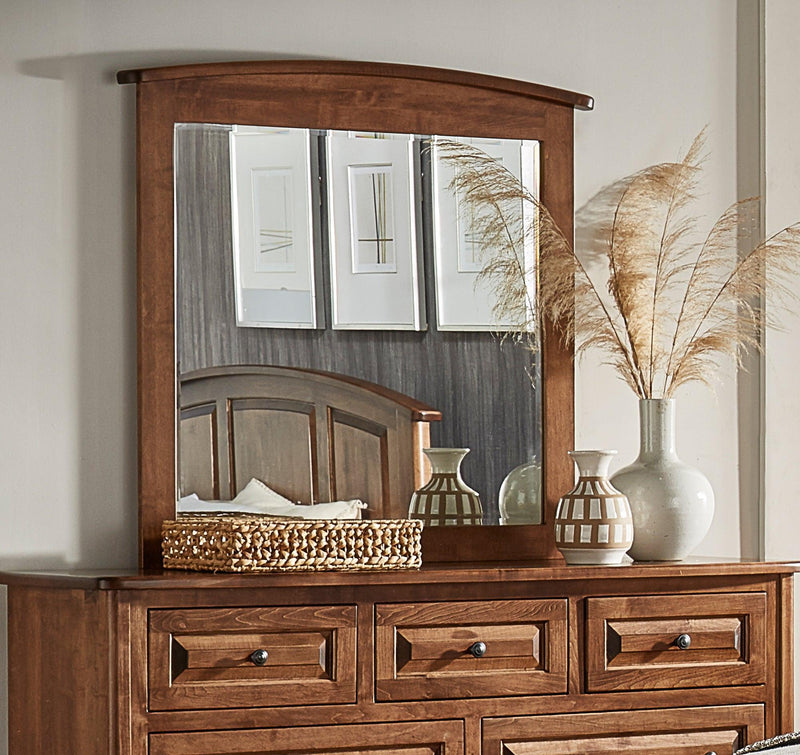 Amish Essentials Carson Mirror - Barewood