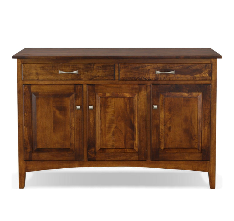 Amish Essentials Three Door Server - Barewood