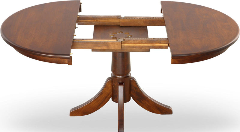 Amish Essentials Ruby Extension Table- One Finish - Barewood