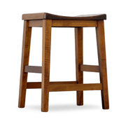Amish Essentials Adam Stool - Barewood