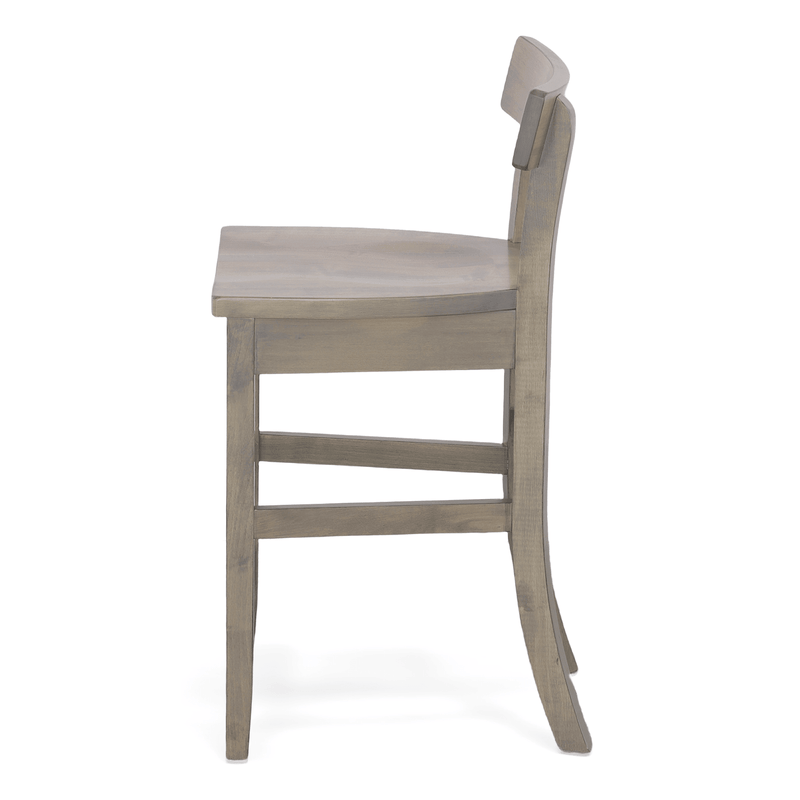 Amish Essentials Aiden Stool - Barewood