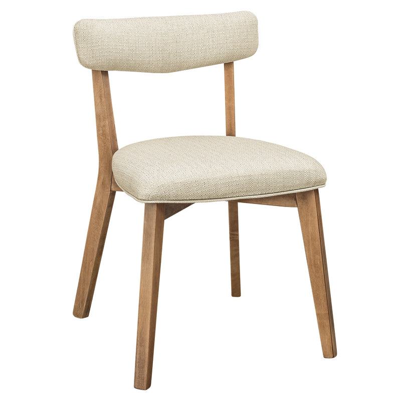 Amish Essentials Wesley Mid-Century Modern Dining Chair – Solid Maple