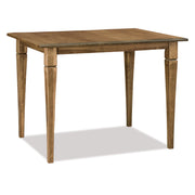 4-Sided Taper Leg Rectangle 36x48 solid top