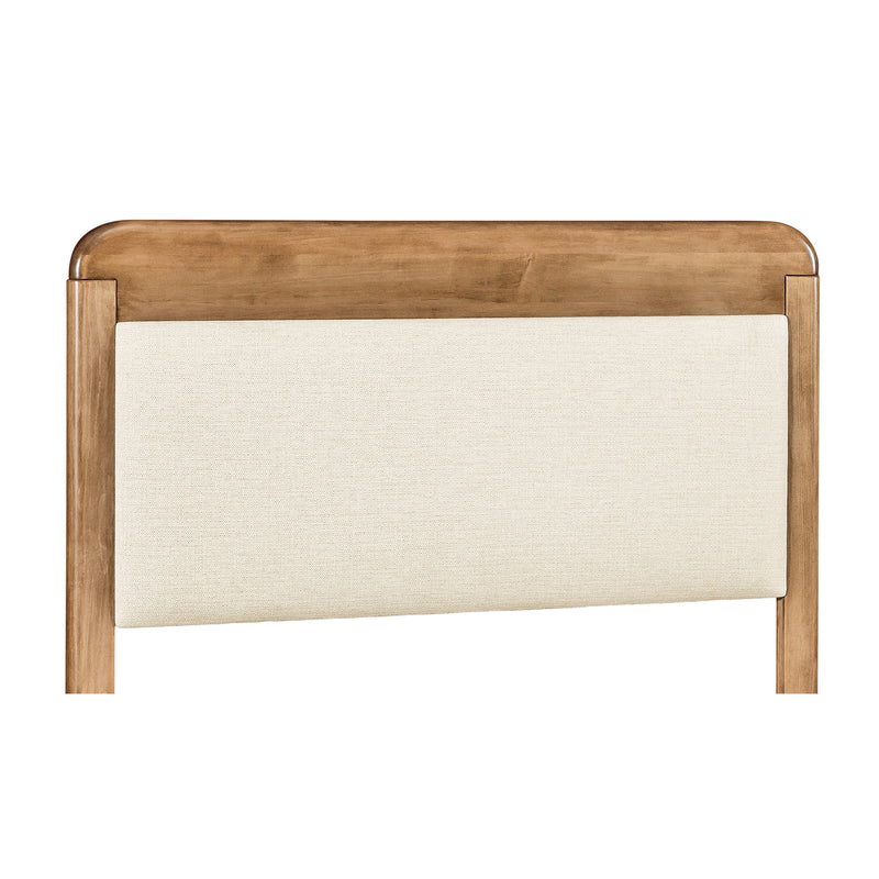 Amish Essentials Warren Upholstered Platform Bed