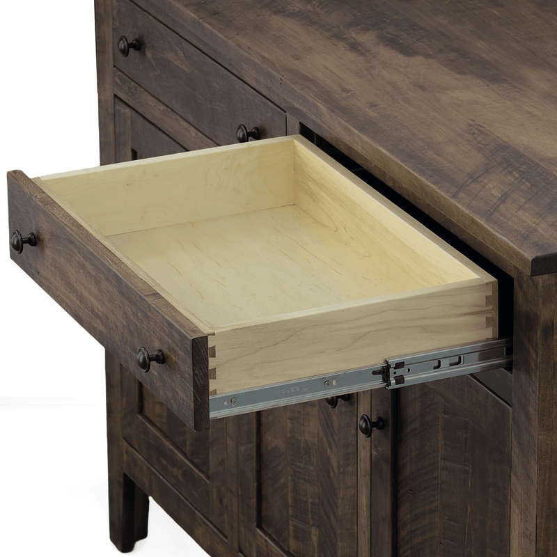 Amish Essentials Rough Sawn Server