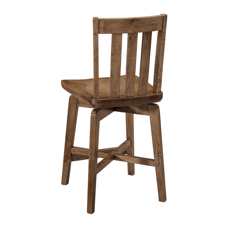 Amish Essentials Cooper Counter-Height Swivel Stool