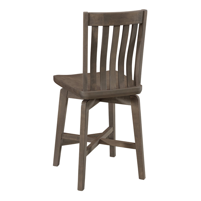 Amish Essentials Colton Counter-Height Swivel Stool
