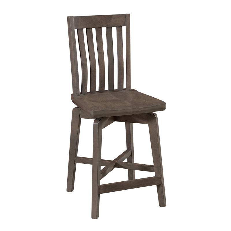 Amish Essentials Colton Counter-Height Swivel Stool