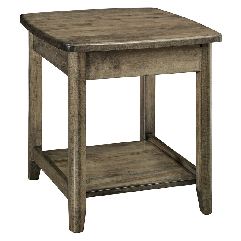 Amish Essentials Carson End Table – No Drawer