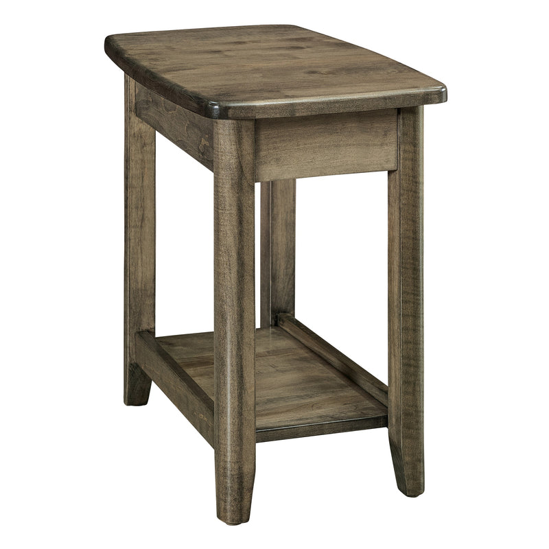 Amish Essentials Carson Chairside Table – No Drawer