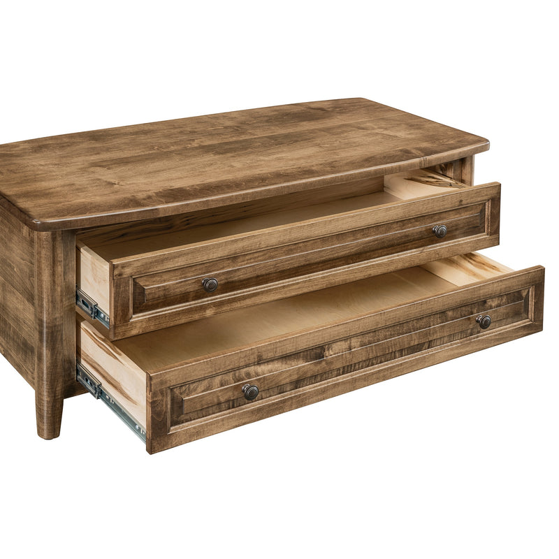 Amish Essentials Carson Enclosed Coffee Table