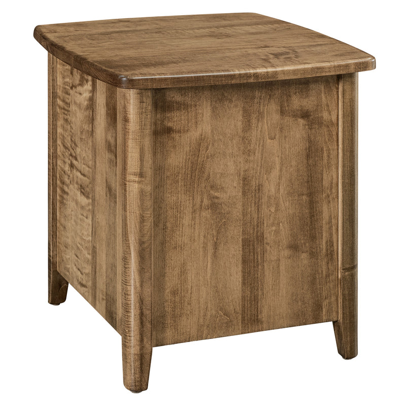 Amish Essentials Carson Enclosed End Table