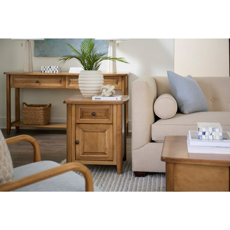 Amish Essentials Carson Enclosed End Table