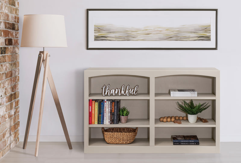 Customizable Solid Wood Bookcase – 48” Wide | Radiata Pine