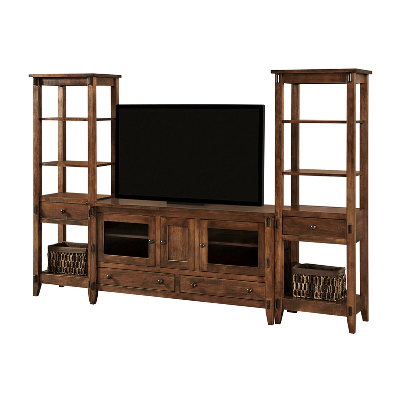 Amish Essentials Maple Open Display Tower