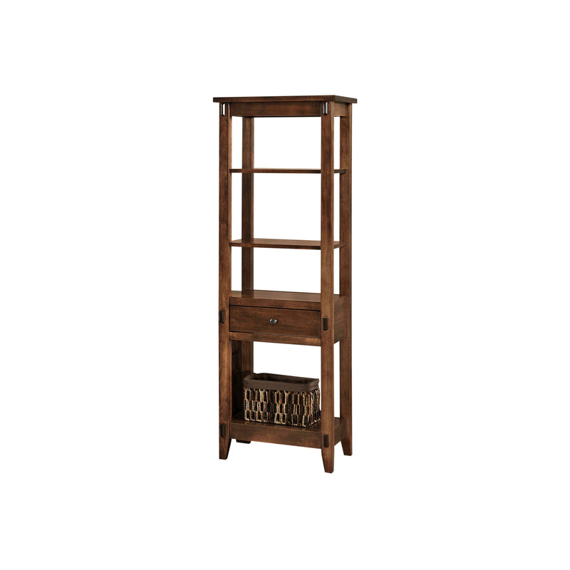 Amish Essentials Maple Open Display Tower