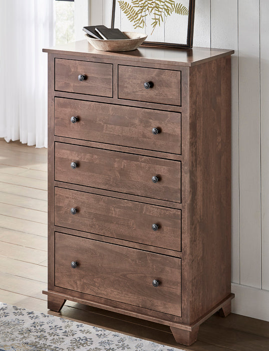 Portland Six Drawer Chest