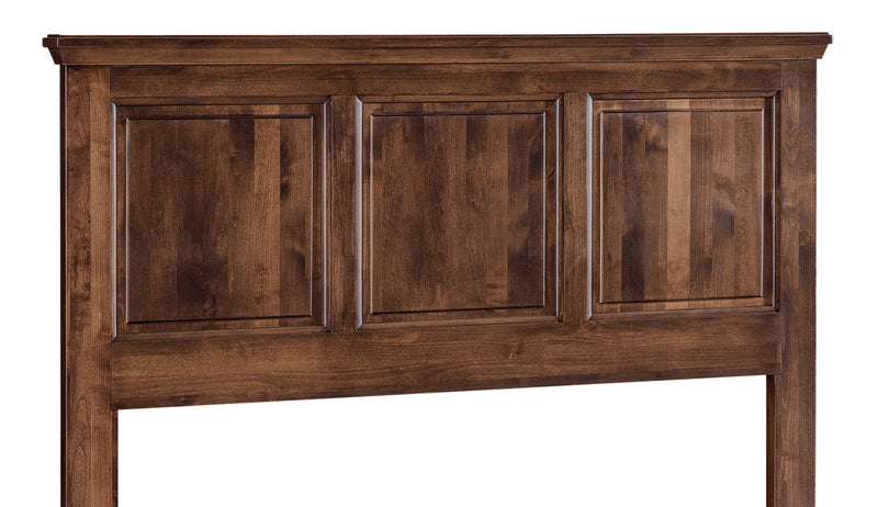 Heritage Raised Panel – Solid Wood Elevated Storage Bed