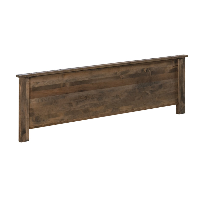 Shaker Slat Headboard – Solid Wood Elevated Storage Bed
