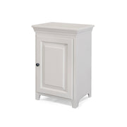 36" One Door Cabinet in Linen White - Barewood