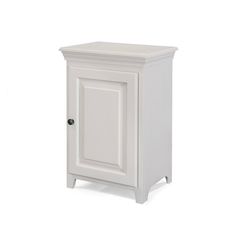 36" One Door Cabinet in Linen White - Barewood