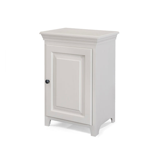 36" One Door Cabinet in Linen White - Barewood