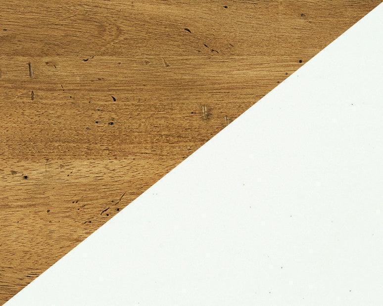 Hickory & Shell finish swatch - Barewood