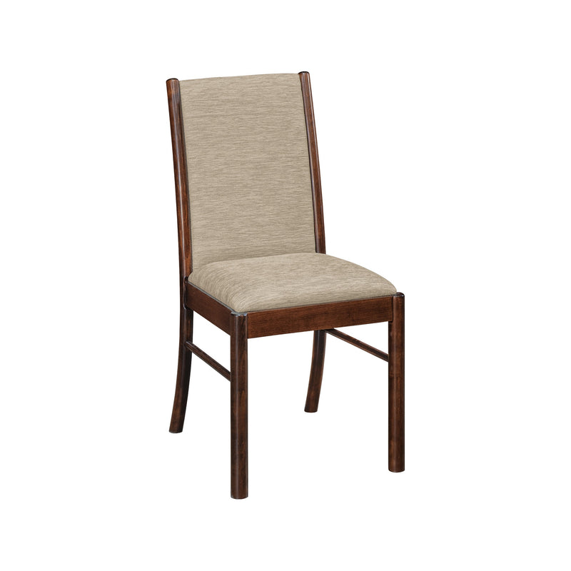 Amish Essentials Avery Tall-Back Dining Chair – Solid Maple