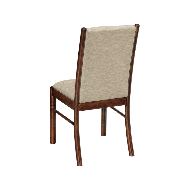 Amish Essentials Avery Tall-Back Dining Chair – Solid Maple