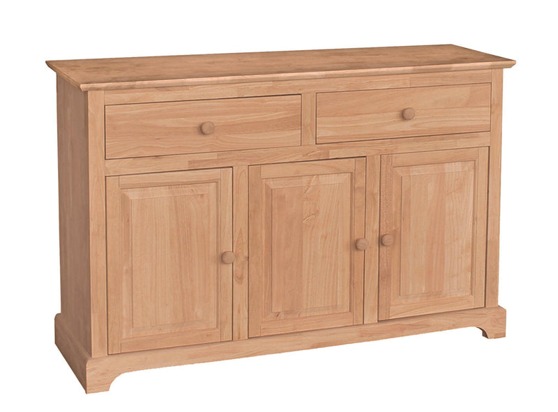 Three-Door Buffet - Barewood