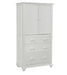 Cottage Armoire w/ Three Drawers - Barewood