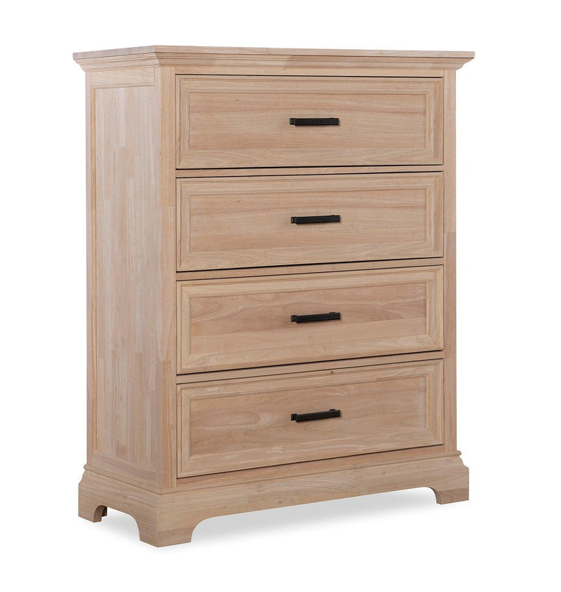 Summit Four Drawer Chest - Barewood