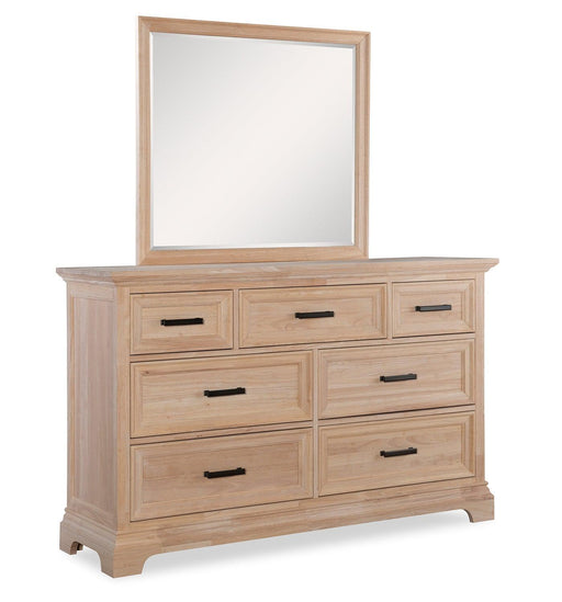 Summit Seven Drawer Dresser - Barewood