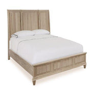 Summit Sleigh Bed - Barewood