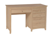 Petite Shaker Desk - Barewood