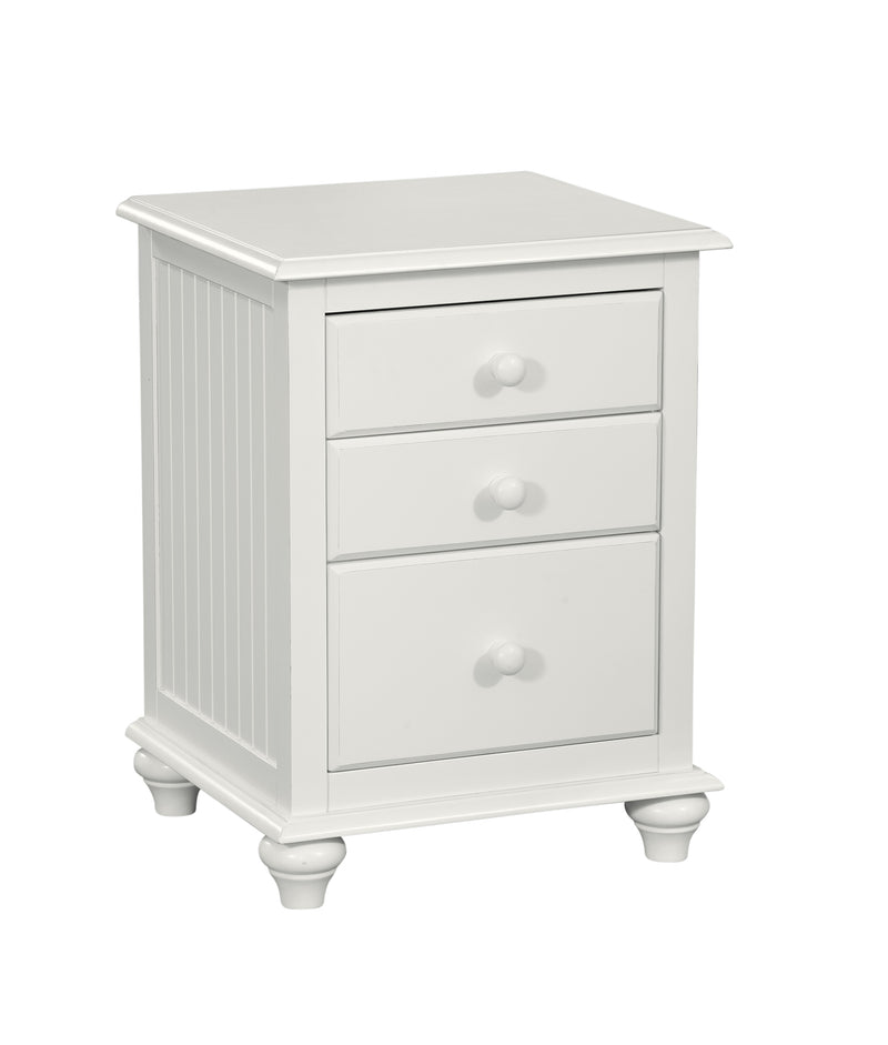 Cottage Three Drawer Nightstand