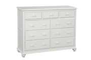Cottage Nine Drawer Dresser - Barewood