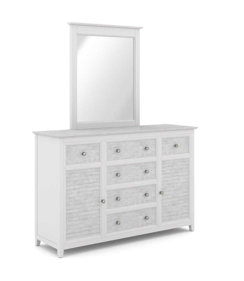 High Tide Six Drawer Dresser - Barewood
