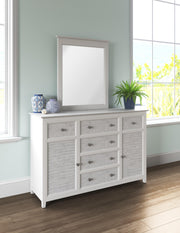 High Tide Six Drawer Dresser - Barewood