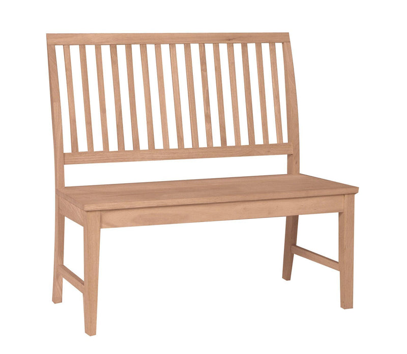 Mission Bench - Barewood