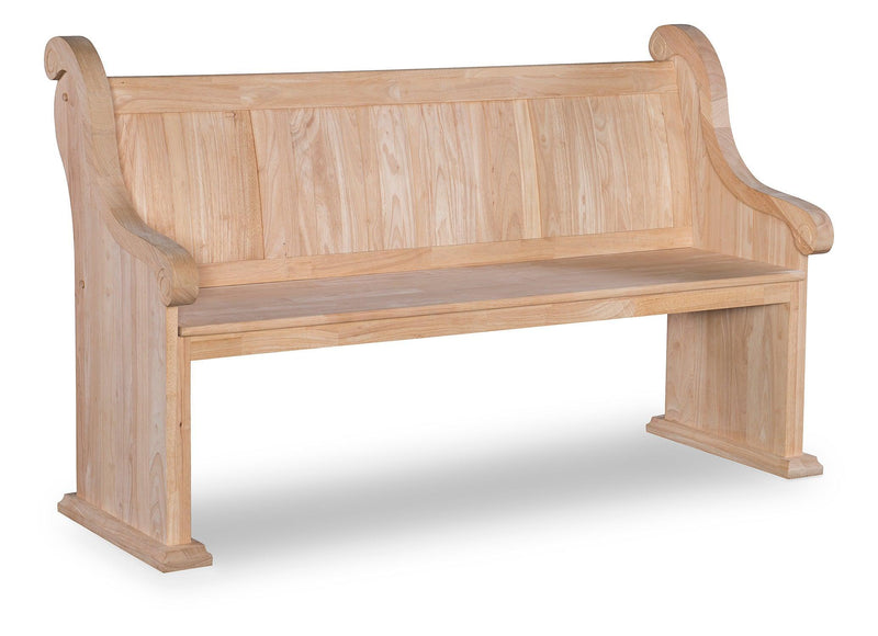 Sanctuary Bench - Barewood