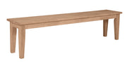 Shaker Bench - Barewood