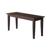 39" Shaker Bench - Barewood