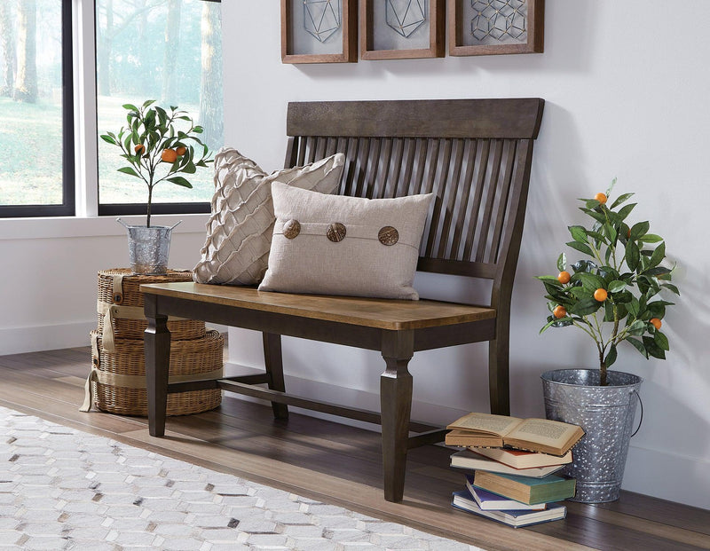 Vista Slatback Bench