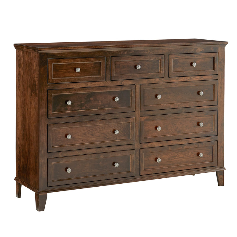 Amish Essentials Belmont 9-Drawer Dresser