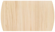 Bow-End table top — top-down shape detail